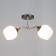 Ceiling Ceiling Zoe 2HE27 40W chrome, black