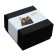 3D block for notes, in a box, a locking lock, 160 sheets, height-5cm, width-9cm