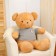 Soft toy "Bear" in a knitted sweater, 105 cm