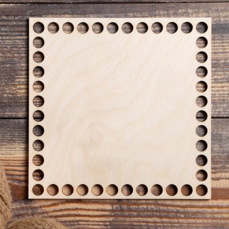 Harvesting "Square", bottom plywood 3 mm, 15 × 15 cm, d = 9mm