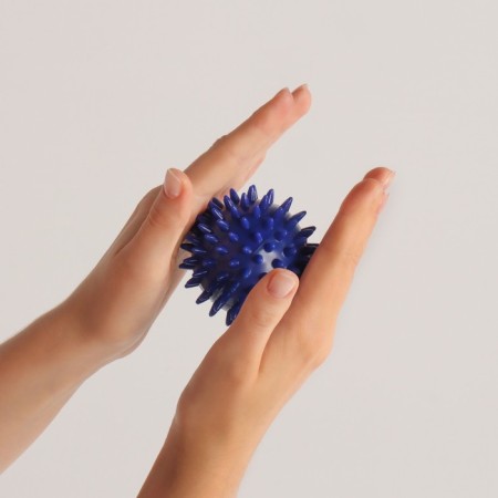 Massage ball, universal, cardboard box, d = 6.5 cm, color mix-6