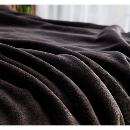 Sofia blanket, size 220x240 cm, coffee color-3