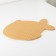 Rug for a bowl and a fish tray, beige, 42x32 cm