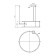 Suspension lamp Maytoni Mod016PL-L52BK, LED, 3x45 W, 830x830x850 mm, 1700 lm, black