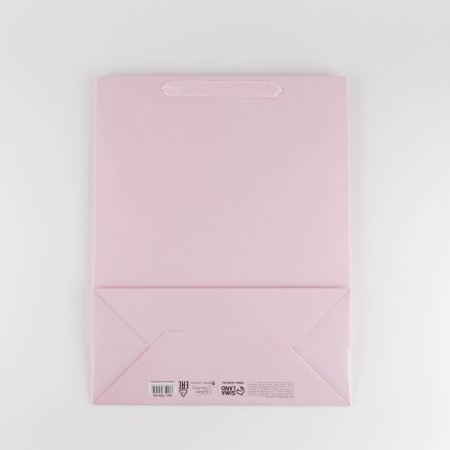 Gift laminated package, packaging, "pink", l 31 x 40 x 11.5 cm-3