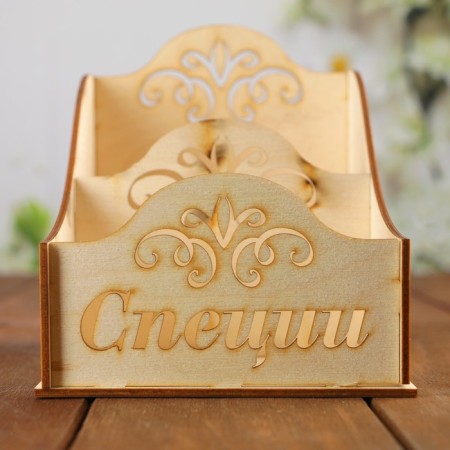 Box for spices "monogram", 20x13x15cm-2