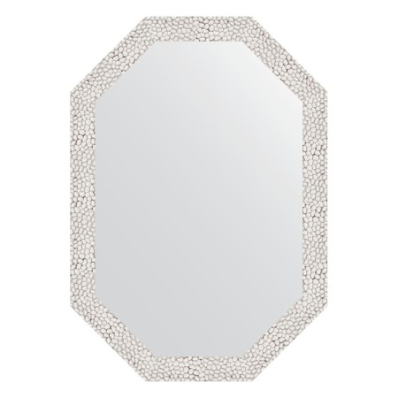 Mirror in the baguette frame, white minting 46 mm, 48x68 cm