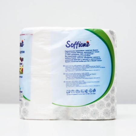Soffione Premio toilet paper, 3 layers, 4 rolls-1