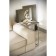 Class table "Agami", 500 × 310 × 705 mm, MDF, color gray marble