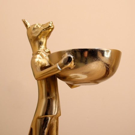 The wolf's dish treats aluminum 20x25x42 cm-6