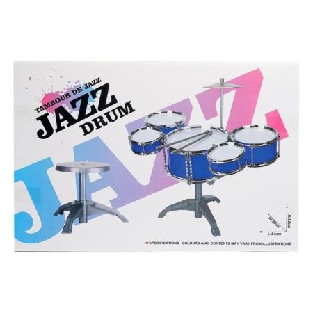 Drum installation "Jazz", 5 drums, plate, sticks-2