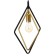 Lamp Bayerlux 40392/1 E27 40W Black-gold 25x10x30-130 cm