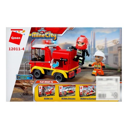 Designer Firefighters "Fire Machine", 4 types, mix-9