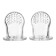 Nibler mesh, silicone, 2pcs., Size M