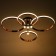 Lamp "Lux" 4XLED 140W gold 67x71x24 cm Bayerlux