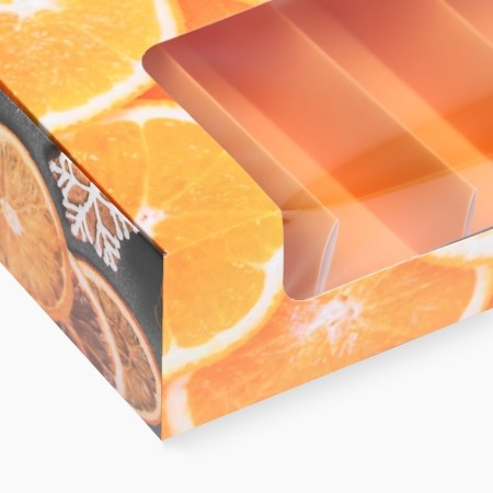 The box is folding, under 5 eclairs “tangerines”, 25.2 x 15 x 6.6 cm-7