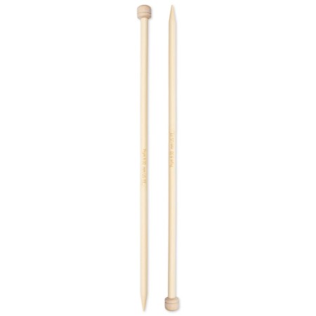 Sleeps are straight, bamboo, 8.0 mm/33cm, 2 pcs-1