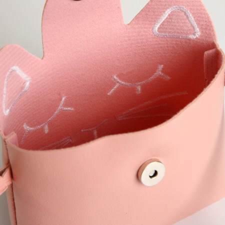 Baby bag on magnet, pink color-2