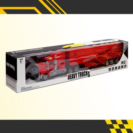 Radio -controlled truck "Fur", works on batteries, lighting effects, mix-12