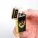 Gas lighter "USSR", piezo, golden