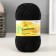 Bambino yarn 35% Merinos wool, 65% acrylic 150m/50g (003 black)