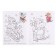 Funny coloring "Bear Hockey player", 16 pages