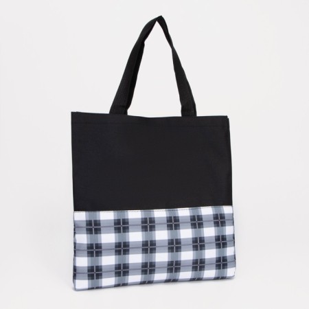 Set of a backpack with a zipper, chover, bag, cosmetic bag, black color-5