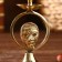 Climber "Mask" Brass 8.5x8.5x17.5 cm