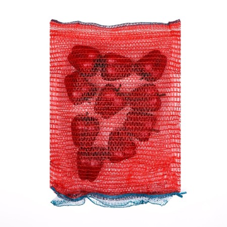 Vegetable grid with handles, red, 30 x 47 cm, 8 kg set 100 pcs-2