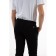 Sports pants for ISee boys, height 152-158 cm, black color