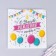 Paper napkins “Happy Birthday to you”, single -layer, 24x24 cm, set 20 pcs.