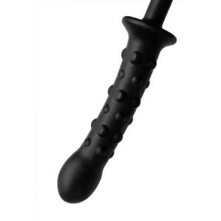 Fallomitator Bilateral Toyfa PopoPo Pleasure, silicone, black color, 24.5 cm-8