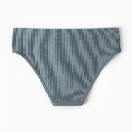 Panties female slips, color gray-green, size 46 (m)-6