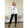 Female sweatshirt, size 44, white color