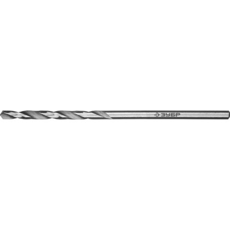 Zubble metal drill, steel P6M5, cylindrical shank, 1.5 x 40 mm, class in