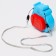 Developing toy "Hippo" with a suspension, light, sound, species mix