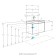 Tumbling under the Aquaton Asti sink, 70 cm, white gloss color, white matte