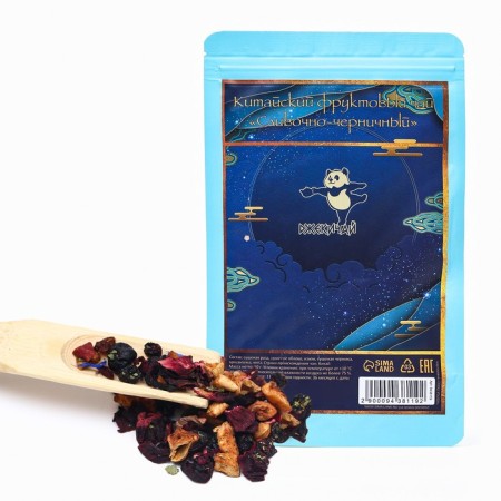 Chinese fruit tea "Creamy-black", 50 g