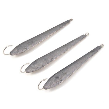 Vertical "Yaman" boat large, size 60 mm, 9.5 g, color nickel-3