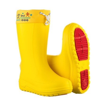 Women's Winter boots Torvi Onega Eva+TEP, 4 -layer liner -40C, yellow color, size 38-1