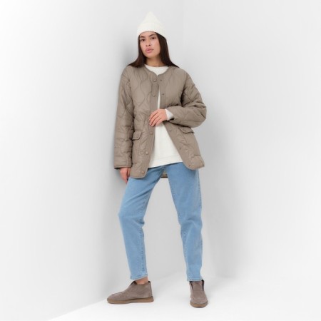 Steering jacket mist size 42, khaki color-1