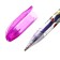 A set of gel pens, 6 colors, metallic, a body with a pattern, in a blister on a button