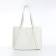 Bag Female Tout with zipper, white color