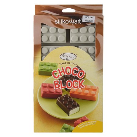 Form for the preparation of sweets Choco Block, silicone-8