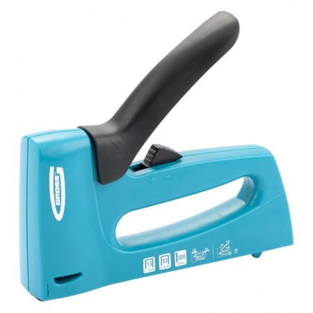 Furniture stapler GROSS 41003, plastic case, 6-16 mm, brackets 13, 53, 300, 6 - 16 mm-1
