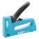 Furniture stapler GROSS 41003, plastic case, 6-16 mm, brackets 13, 53, 300, 6 - 16 mm