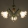 Lyana chandelier 3he27 40w green 45x45x40-90 cm Bayerlux