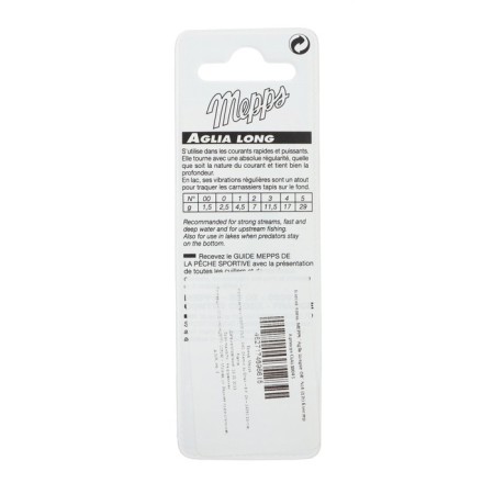 The spinning spinning Mepps Aglia Longue Or No. 4, 17 g, blister-1