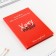 Diary 100 goals "Red". A solid cover, glossy lamination, A5 format, 80 sheets.
