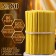 Honey candles No. 80, packaging 2kg, paraffin + honey oil